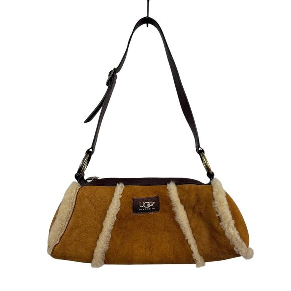 UGG Shearling Shoulder Bag - Picture 1 of 7